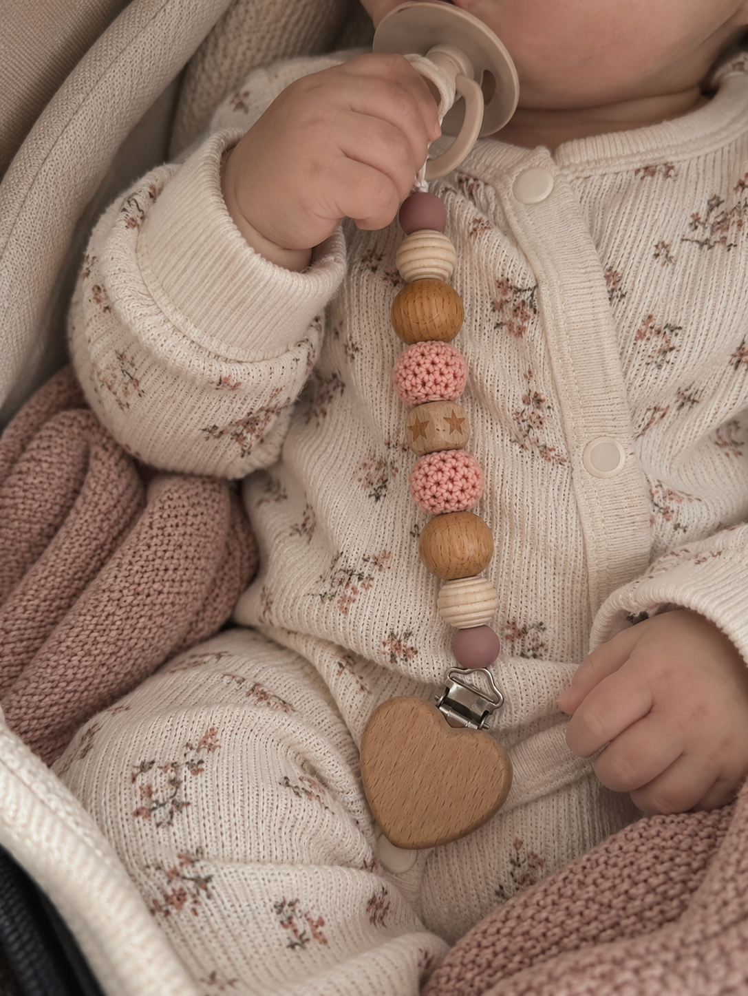 Crochet Beaded Dummy Chain