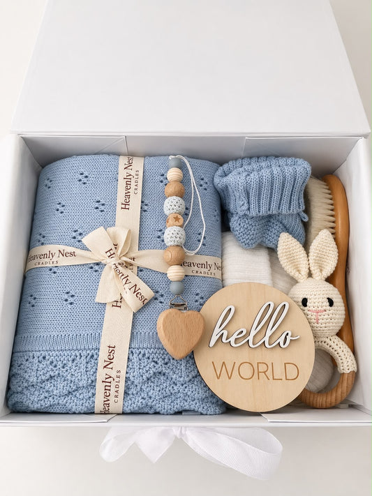 First Moments Gift Box - Blue Haze